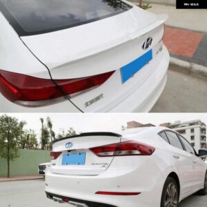 エラントラカーパーツ スポイラー ABS 材料プライマーカラー スポイラー 2017 エラントラリア スポイラー