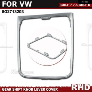 VW オートマチックトランス ミッション ゴルフ 7 7.5 ゴルフ R 右駆動 ギア シフト ノブゲイター ブーツ カバー ケース フレーム ブラケット スタイリング