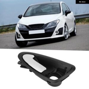 インテリアドアハンドルドアハンドル フロント インテリア 内側インナードアハンドル シートイビサ 2009-2017 6J1837113A