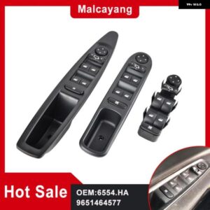 6554.HA 9651464577 カー インテリア アクセサリー シトロエン C4 2004-2011 電気 制御 パワーマスターウィンドウスイッチ