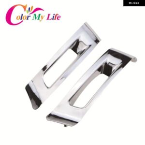 カラーマイライフ ABS クローム ステアリングホイール カバー ステッカー 車 トリム ステッカー シトロエン C4 クラシック 2012-2016 部品カー スタイリング