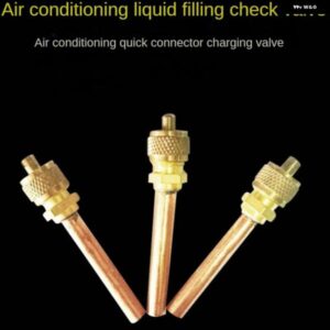 バルブ ステム 1/4インチ SAE 1/4インチ OD 2.755インチ ステム ストロングコア AC エアコン 冷凍