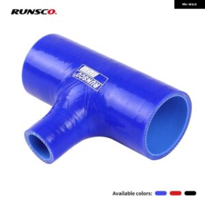 ID 51 57 60 63 70 76MM Tピース シリコンホースボアダンプ バルブ BOV ターボインタークーラー パイプ