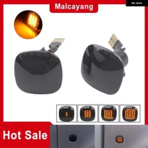 シュコダ ファビア オクタビア MK1 MK2 ルームスター ラピッド NH3 LED ウインカー サイド マーカー ライト ダイナミック シーケンシャル ランプ