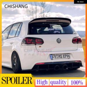 VW ゴルフ 6 MK6 VI GTI R20 2010-2013 スタンダード O スタイル ルーフ スポイラー ウイング リップ リア トランク スポイラー