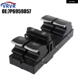 7P6959857 7P6959857B パワーウィンドウマスタースイッチクローム VW トゥアレグシャランシートアルハンブラ 2011-16