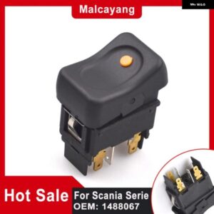 トランク ELECTROC パワーウィンドウリフター 制御 スイッチ REGULATOE シングル ボタン カーアクセサリー 1488067 スカニアセリエ 3 4 トラック