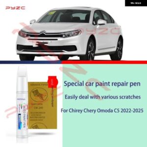 CHIREY CHERY OMODA C5 2022-2025 ペイントタッチアップペンキット - スクラッチ修復車スクラッチリムーバー ブラシ付き DIY オートアクセサリー