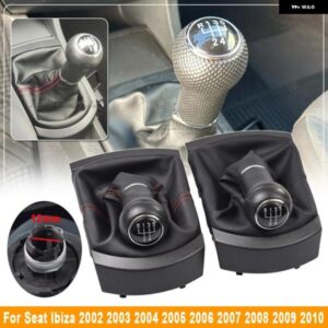 シートイビサ 2002-10 マニュアル ギア シフト ノブレバー シフター ゲートル ブーツ カラー