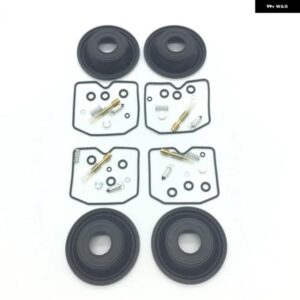 スズキ 4セット キャブレター リペアキット 真空 ダイヤフラム 付き バンディット GSF 600 S 96-03