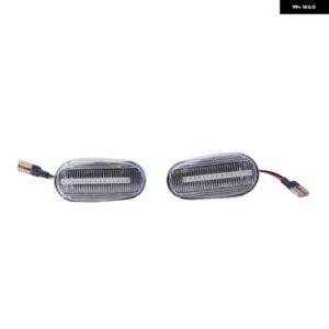 LED ダイナミック ターン シグナル ライト サイド マーカー シーケンシャル ウインカー ランプ フィアット ブラボー 2007-2014 アルファ ロメオ GT クリア