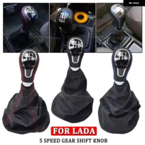 LADA BA3 2101 2102 2103 2104 2105 2106 2107 ギア シフト ノブとゲートル ブーツ カバー インテリア アクセサリー