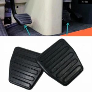 1/2/4個 クラッチブレーキゴムペダルパッド カバー マン E2000 F2000 F90 M2000 L2000 M90 TGL TGA TGM TGS 1998-