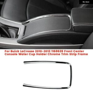 ビュイック ラクロス 2010-2013 1168639 フロントセンター コンソール クロームストリップウォーターカップ ホルダー 収納 ボックス トリム フレーム