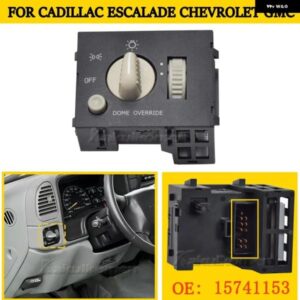 93443101 ヘッドライト フォグランプ コラムスイッチ GMC タホサバーバンシルバラードシエラ 15741153 1995-99-2000