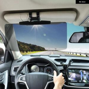 カー バイザー エクステンション 自動車 防眩 バイザー ミラー サン バイザー トラック フロント座席の運転席 助手席