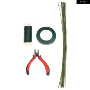 フラワーアレンジメントツールキット フローラルテープ ステムラップ グリーンステムワイヤー フラワーワイヤーブーケ ステムラップ 花屋
