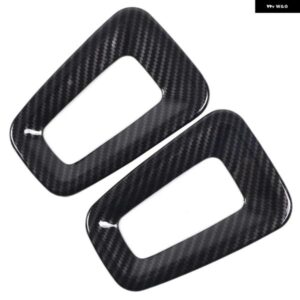 RIVIAN R1T R1S 2022 2023 2024 シートフックカバー 装飾 パネル フレーム トリム カーボン