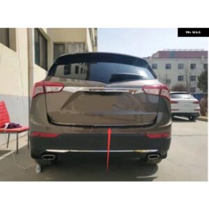 テールゲートリアドアボトムカバー モールド トリム ステンレス バックドア トリム カーアクセサリービュイックエンビジョン 2018-2019