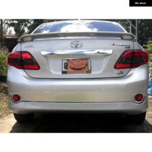 カローラ スポイラー ABS 材料 リア ウイング プライマーリア スポイラー 2006-2013 リア ウイング スポイラー LED ライト