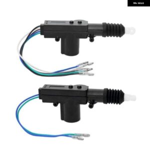 12V カーロック システム アクチュエーター 自動車中央ドアロックモーターキット 車両電気ドアロックカーアクセサリー