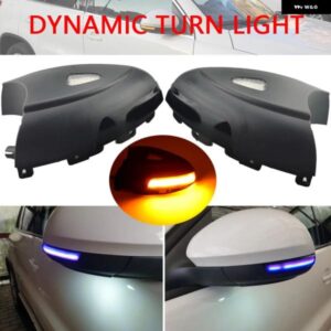 サイドミラー ウィンカー VW ティグアン 2008-2016 ダイナミックライト バックミラー LED リピーターライトランプ VW シャラン 2012-2015