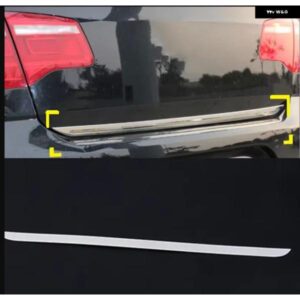 テールゲートリアドアボトムカバー モールド トリム ステンレス バックドア トリム アクセサリー VW ボラセダン 2009 - 2015