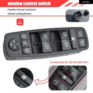ブラック左ウィンドウミラー スイッチ コントロール ユニット A2518300390 メルセデス W164 W251 GL320 R320 R500 R63 GL450 GL550 2518300390
