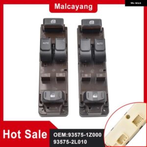 2ドア いすゞ D-MAX 2003-2011 カーアクセサリー左/右手ドライバーパワーマスターウィンドウスイッチ 897400382D