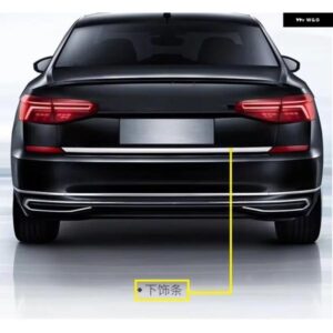 VW パサート B8 2017 - 2021 リア トランク ブーツ テールゲートドアテールゲートカバー トリム モールディング蓋 ベゼル ガーニッシュストリップ