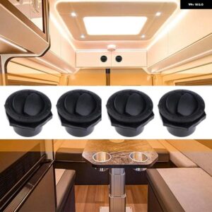 4個 RV 空調 ディフレクター アウトレット ルーバー エアベント 排気 グリル 車 RV ボートヨット