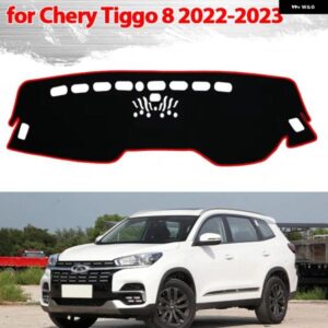 CHERY TIGGO 8 2022-2023 ダッシュボード カバー 光避けパッド サンシェード 抗 UV カーペットノンスリップケースマット