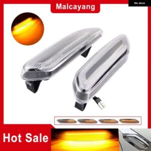 クリスタルタイプ流れるウインカー サイド マーカーライト 63132751331 MINI R60 61 2012-2017 9802569 ダイナミック ウインカーライト