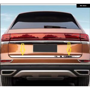 VW TERAMONT アトラス 2021-2022 ステンレス リアドア トランク リッドストリップ トリム テールゲートカバー 車モールドアクセサリー