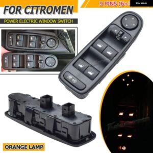 6554YH シトロエン C4 グランドピカソ 2007-2014 マスター電動パワーウィンドウ コントロール スイッチ 6554.YH ミラー コントロール ボタン