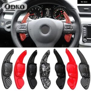 ステアリングホイール パドル 延長 シフト カバー VW ゴルフ 5 6 MK6 GTI R ジェッタ MK5 パサート B6 B7 CC ポロシャランティグアンセアトレオン