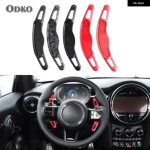 ミニ F54 F55 F56 F57 F60 2014-2022 自動 ステアリングホイール リア シフト パドルカー シフト 機器半自動 CLUTC 黒赤