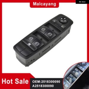 車フロント左パワーウィンドウリフタースイッチ ボタン 2518300090 メルセデス W164 ML GL Rクラス 350 320 ML350 450 R350 A2518300090