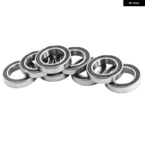 30個 6802-2RS 15X24X5MM メタルシールドシールド深溝玉軸受