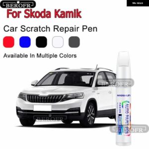 ペイントペン用品 アクセサリー ペイントスクラッチ修復 スクラッチリムーバーペイントリペアセット シュコダ KAMIQ