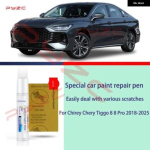 CHIREY CHERY TIGGO 8 8 PRO 2018-2025 ペイントタッチアップペンキット - スクラッチ修復車スクラッチリムーバー ブラシ DIY アクセサリー付き
