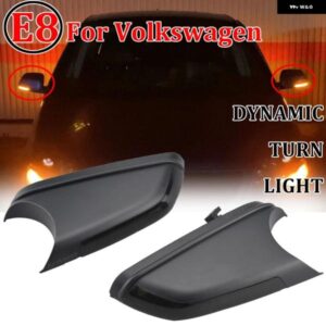 VW ポロ MK4 2005-2009 シュコダ オクタビア 2004-2010 サイドリアビューミラー ウィンカーライト インジケーター LED 1Z0949101C 1Z0949102C