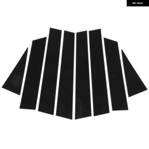 Bドアピラー ポスト トリム 長持ち 傷つきにくい完璧なマッチ B ピラードア トリム モールディングエクストレイル T32 2014 2018