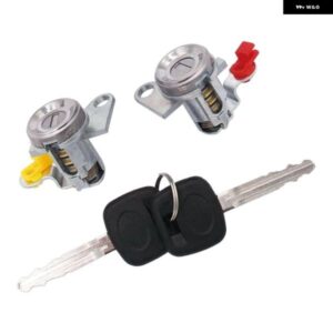 2Xドアロック キー付き L+R カローラ AE100 93-97 GEO PRIZM 69051-12340 69052-12360