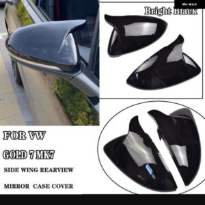 VW ゴルフ 7 MK7 MK7.5 GTI R GTE GTD 2014-2019 バックミラー カバー サイドミラー キャップカーアクセサリー