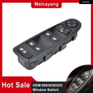 運転席側 電動パワーマスターウィンドウスイッチガラスリフター ボタン 96639383ZD 6554.YH シトロエン C4 ピカソ I