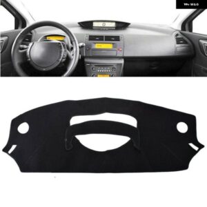 シトロエン C4 パラス C-キャトル 2004-2010 フロント ダッシュボード カバー カーペットセンター コンソール ダッシュ耐熱マットサンシールドパッド