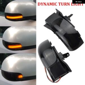 サイドランプペア矢印ミラー インジケーター ダイナミックウインカー VW TOURAN 1T1 1T2 2003-2009 LED ウィンカーライト