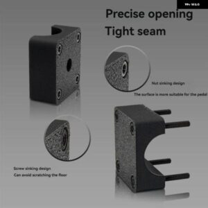 ペダル固定キット プレイシート チャレンジャーシート スラストマスターペダル TLCM T3PM 模擬レーシングペダル固定キット