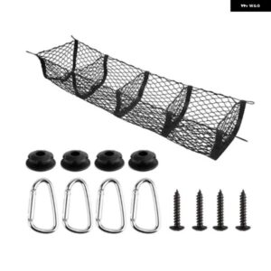 カーゴネット トランク ベッド オーガナイザー メッシュ 収納 ネット トランク カーゴネット トラック アクセサリー雑貨ラック トランク キャリア ネット